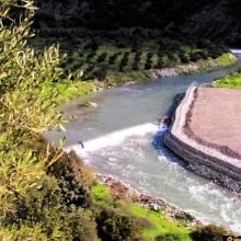 De tweede waterval in de lente...