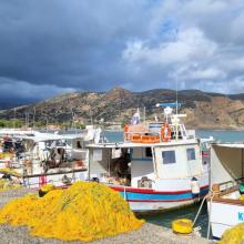Aprilse grillen in Agia Galini 1
