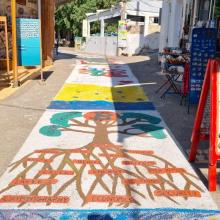 Matala straattekening 1