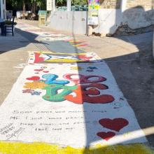 Matala straattekening 2