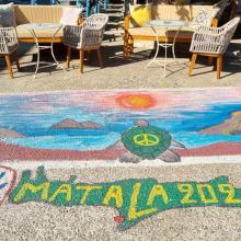 Matala straattekening 3