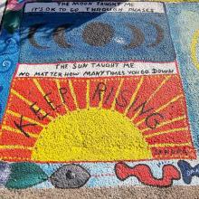 Matala straattekening 4