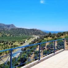 Uitzicht op zee mét vernieuwde relingen...